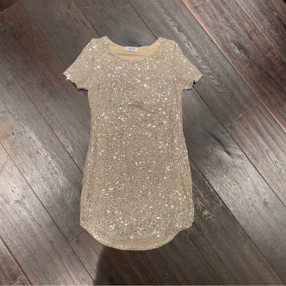 Dazzling Sequin Mini Dress